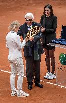 Martina Navratilova Awarded With Golden Racket At The Foro Italico - Rome