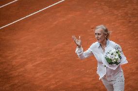 Martina Navratilova Awarded With Golden Racket At The Foro Italico - Rome