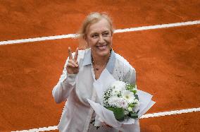 Martina Navratilova Awarded With Golden Racket At The Foro Italico - Rome