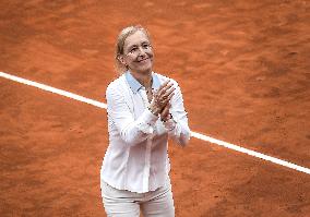 Martina Navratilova Awarded With Golden Racket At The Foro Italico - Rome