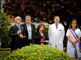 Tribute To The Nurse Killed At The Reims University Hospital