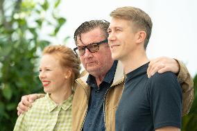 Cannes Fallen Leaves Photocall AM