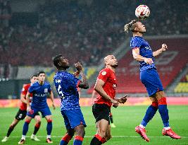 (SP)CHINA-CHENGDU-FOOTBALL-CSL-CHENGDU VS SHANGHAI (CN)