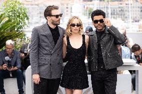 Cannes The Weeknd Tesfaye photocall - Day 7