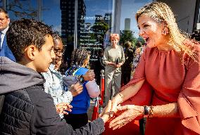 Queen Maxima Launching A Music Campaign - The Hague