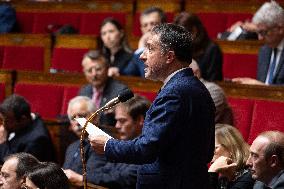 Questions to the government at the National Assembly - Paris