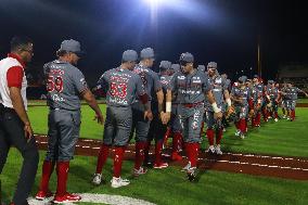 Diablos Rojos Of Mexico Vs Tigres Of Quintana Roo- Mexican Baseball League