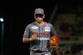 Diablos Rojos Of Mexico Vs Tigres Of Quintana Roo- Mexican Baseball League