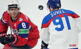 (SP)LATVIA-RIGA-2023 IIHF ICE HOCKEY WORLD CHAMPIONSHIP-SVK VS NOR