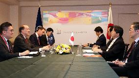 Japan foreign minister meets World Bank chief
