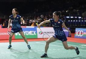 (SP)MALAYSIA-KUALA LUMPUR-BADMINTON-MALAYSIA MASTERS-WOMEN'S DOUBLES