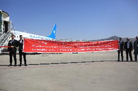 AFGHANISTAN-KABUL-URUMQI-FLIGHTS-RESUMING