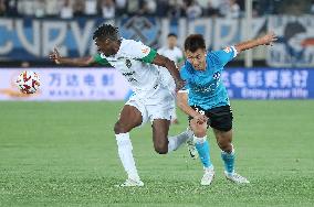 (SP)CHINA-DALIAN-FOOTBALL-CSL-DALIAN PRO VS ZHEJIANG PRO (CN)