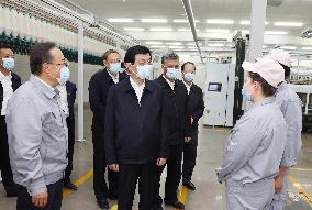 CHINA-XINJIANG-WANG HUNING-INSPECTION (CN)