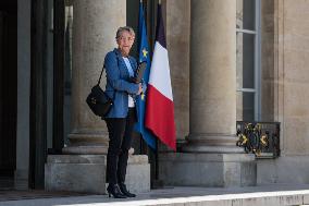 Council Of Ministers At Elysee Palace