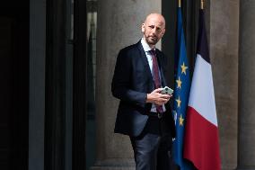 Council Of Ministers At Elysee Palace