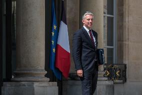 Council Of Ministers At Elysee Palace