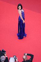 Cannes Sylvie Tellier Gets A Dress Malfunction   DB
