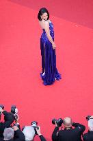 Cannes Sylvie Tellier Gets A Dress Malfunction   DB