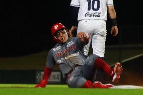 Diablos Rojos Vs Tigres Of Quintana Roo Round 2- Mexican Baseball League