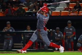 Diablos Rojos Vs Tigres Of Quintana Roo Round 2- Mexican Baseball League
