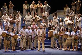 The Opera "The Pearl Fishermen" At The Palace Of Fine Arts In Mexico