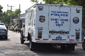 One Person Shot Several Times And Pronounced Dead In Philadelphia Pennsylvania Shooting