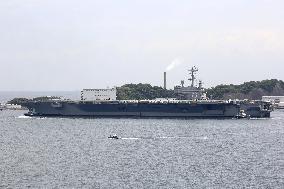 U.S. aircraft carrier Ronald Reagan