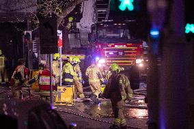 AUSTRALIA-SYDNEY-MASSIVE BUILDING FIRE