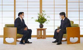 Lao president in Japan