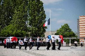 Ceremony For The Three Killed Police Officers - Roubaix