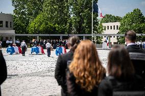 Ceremony For The Three Killed Police Officers - Roubaix