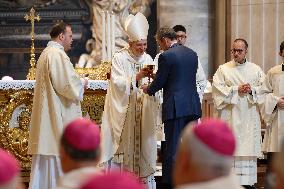 77th CEI General Assembly Meeting With Bishops And Delegates Of The Synodal Path