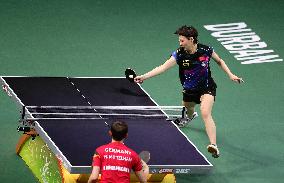 (SP)SOUTH AFRICA-DURBAN-ITTF-TABLE TENNIS-WORLD CHAMPIONSHIPS FINALS-DAY 6