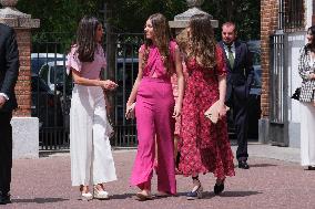 Princess Sofia Receives The Received The Sacrament Of Confirmation