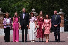 Princess Sofia Receives The Received The Sacrament Of Confirmation