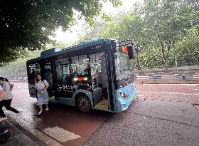 The First Responsive Drop-off Bus in Chongqing