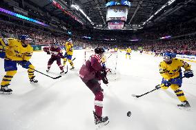 (SP)LATVIA-RIGA-2023 IIHF ICE HOCKEY WORLD CHAMPIONSHIP-LAT VS SWE
