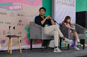 Tenoch Huerta, Mexican Actor Who Plays Namor In Black Panther: Wakanda Forever, Gives A Talk At Festival Prieto In Mexico