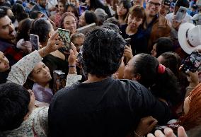 Tenoch Huerta, Mexican Actor Who Plays Namor In Black Panther: Wakanda Forever, Gives A Talk At Festival Prieto In Mexico