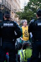 Climate Protest Outside TotalEnergies General Assembly - Paris