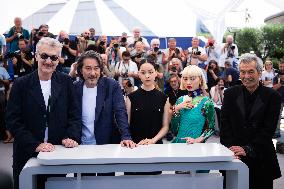 Cannes Perfect Days Photocall AM
