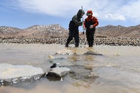 CHINA-XINJIANG-KUNLUN MOUNTAINS-WATER-SCIENTIFIC EXPEDITION (CN)