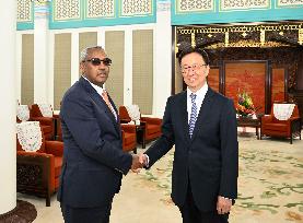 CHINA-BEIJING-HAN ZHENG-ETHIOPIA-DEPUTY PM-MEETING (CN)