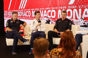 F1 Grand Prix Of Monaco Team Principals Press Conference