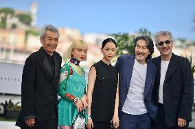 Cannes - Perfect Days Photocall