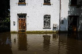 Flood Damages In Conselice In Emilia Romagna