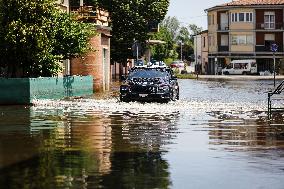 Flood Damages In Conselice In Emilia Romagna