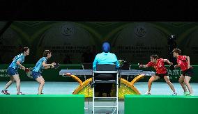 (SP)SOUTH AFRICA-DURBAN-ITTF-TABLE TENNIS-WORLD CHAMPIONSHIPS FINALS-WOMEN'S DOUBLES