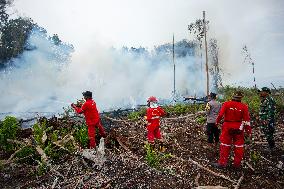 INDONESIA-WEST SUMATRA-PEATLAND FIRE